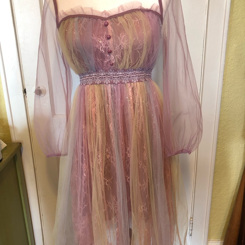 Whimsical Fairytale Rainbow 🌈 Dress